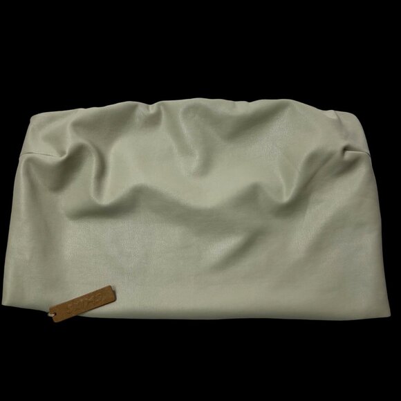 SKIMS Faux Leather Set Tube Top + Boot Cut Pants Shell 3X - Picture 4 of 16